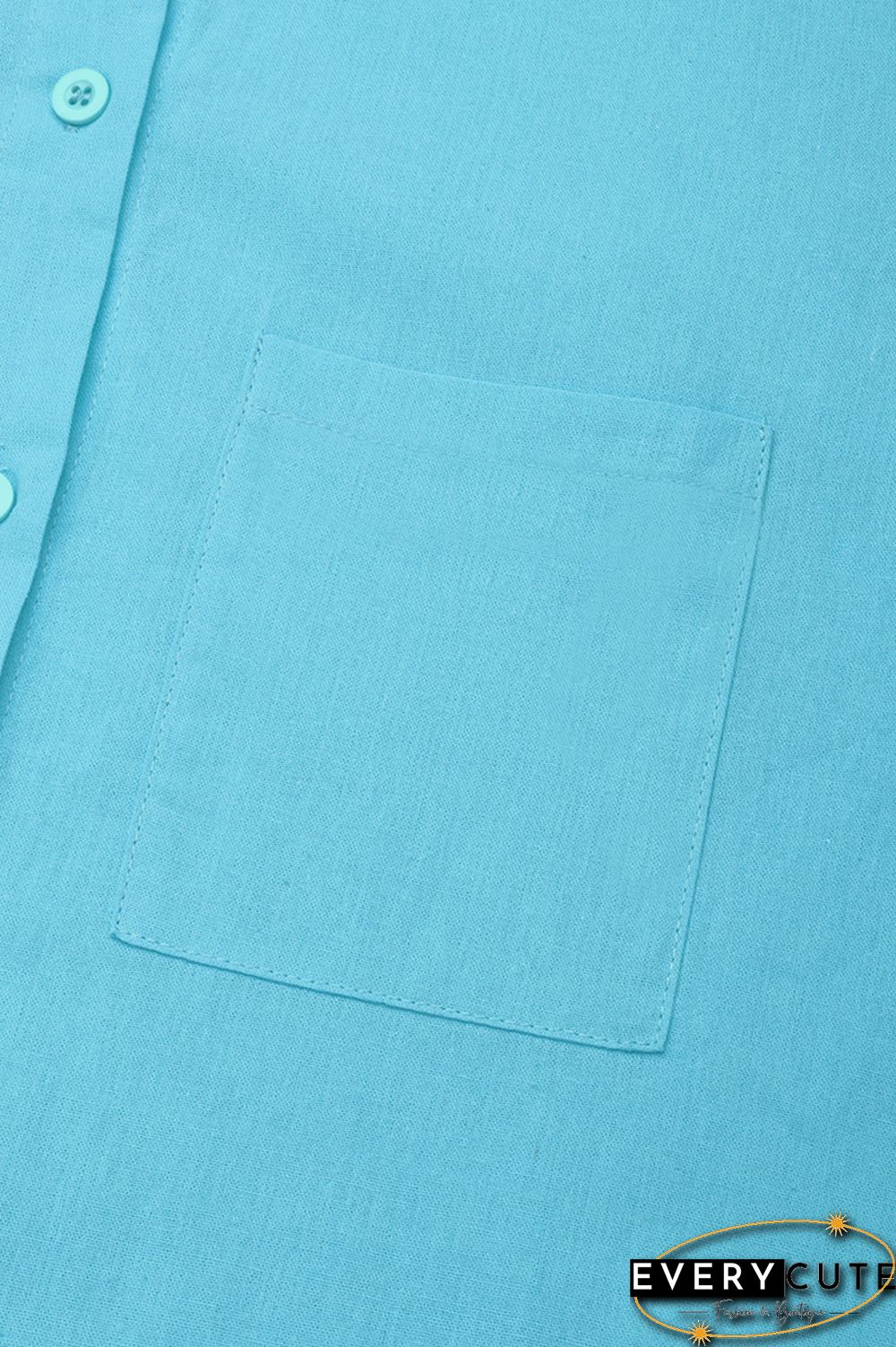 Button Up Roll Tab Sleeve Shirt & Pants Set