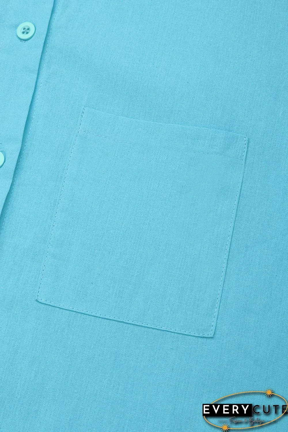 Button Up Roll Tab Sleeve Shirt & Pants Set