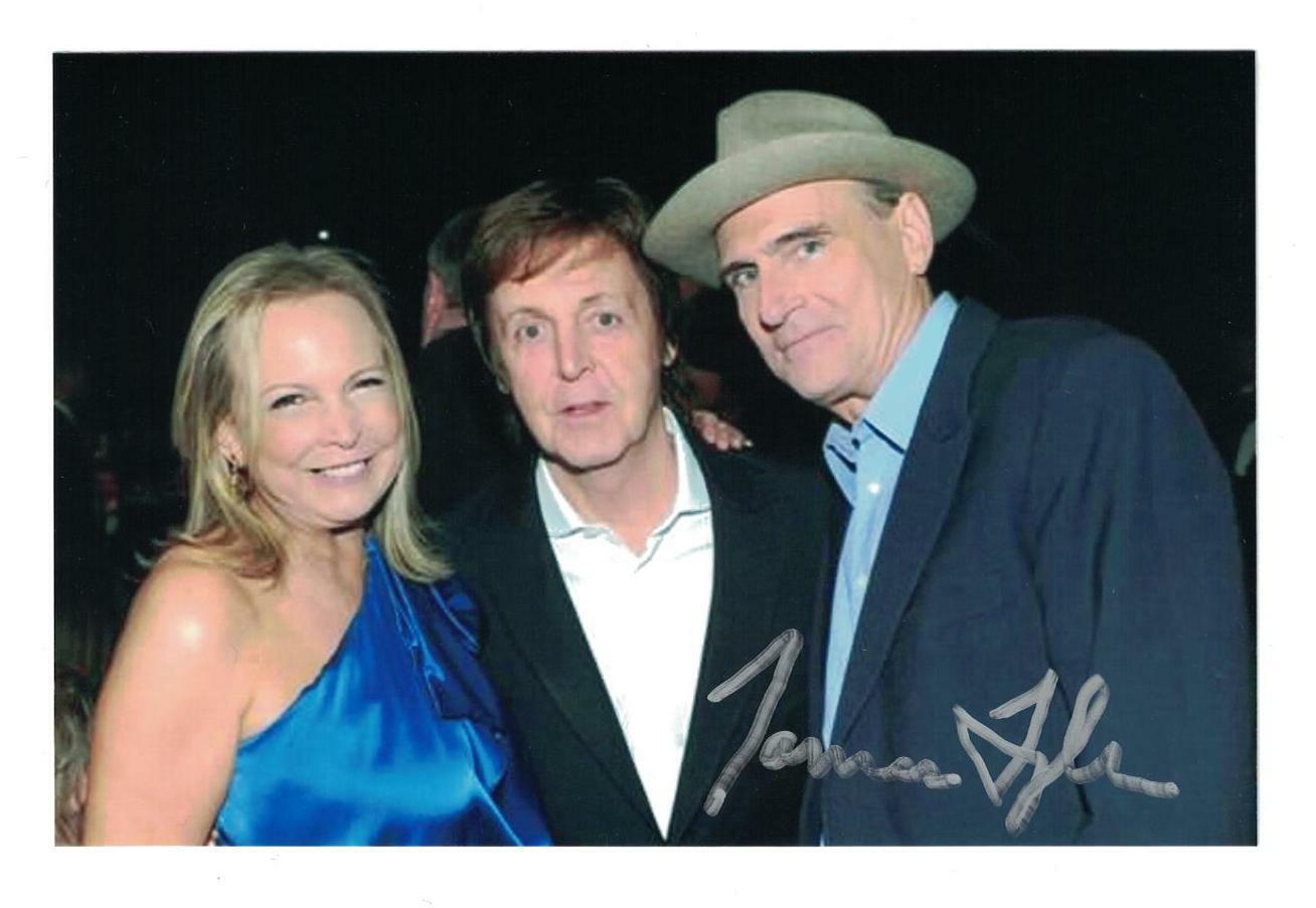 James Taylor Signed Autographed 4x6 Photo Poster painting Singer C