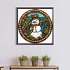 Diamond Painting-DIY Crystal Rhinestone Xmas Snowman