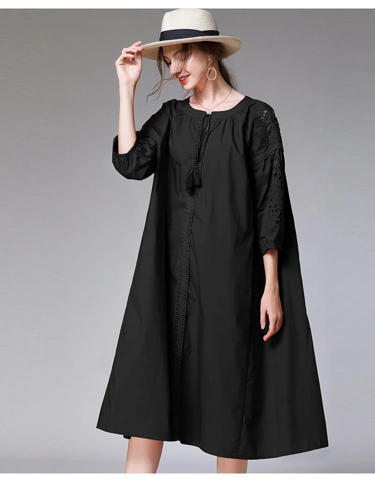 Women's new fashionable embroidered dress