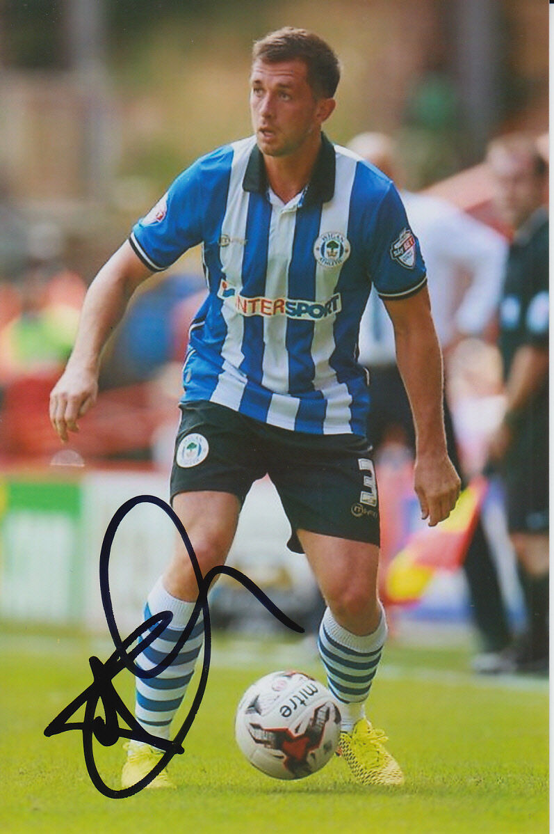 WIGAN ATHLETIC HAND SIGNED ANDREW TAYLOR 6X4 Photo Poster painting 1.