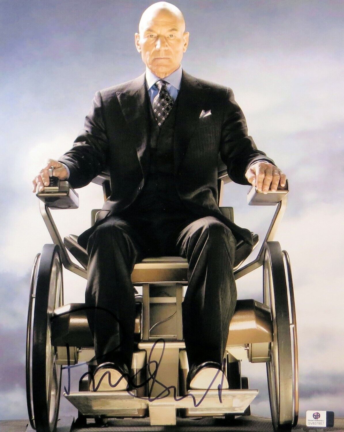 Patrick Stewart Signed Autographed 11X14 Photo Poster painting X-Men Professor X GV837857