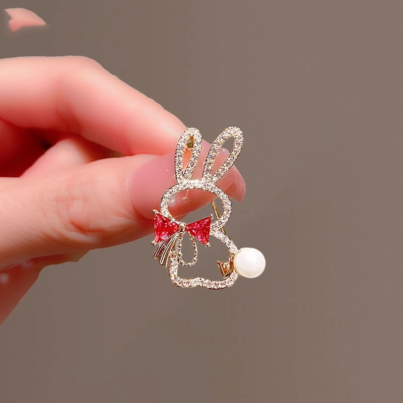 Small Brooch Bow Anti-slip Brooch High-grade Chest Sewn-free Shirt Anti-slip Buckle Pin