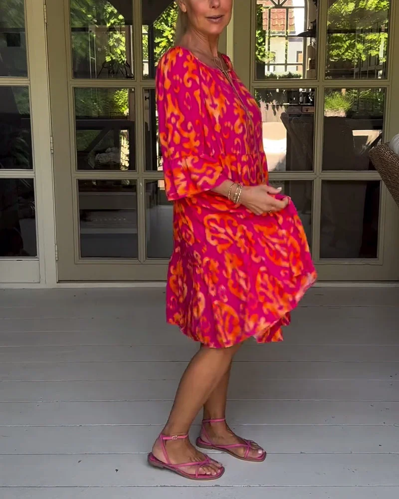 Zanaya - Relaxed Printed Dress