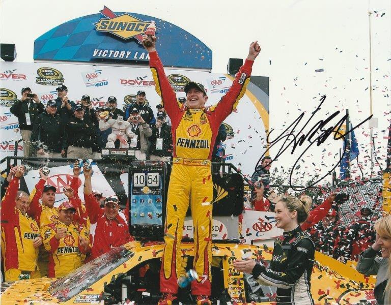 KURT BUSCH Signed NASCAR 8 x 10 Photo Poster painting Autographed