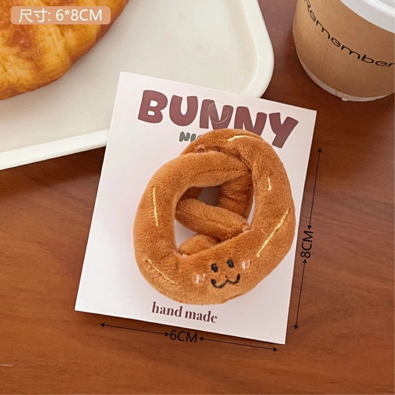 Cute Potatoes Tomato Plush Bag Pendant Hair Clip