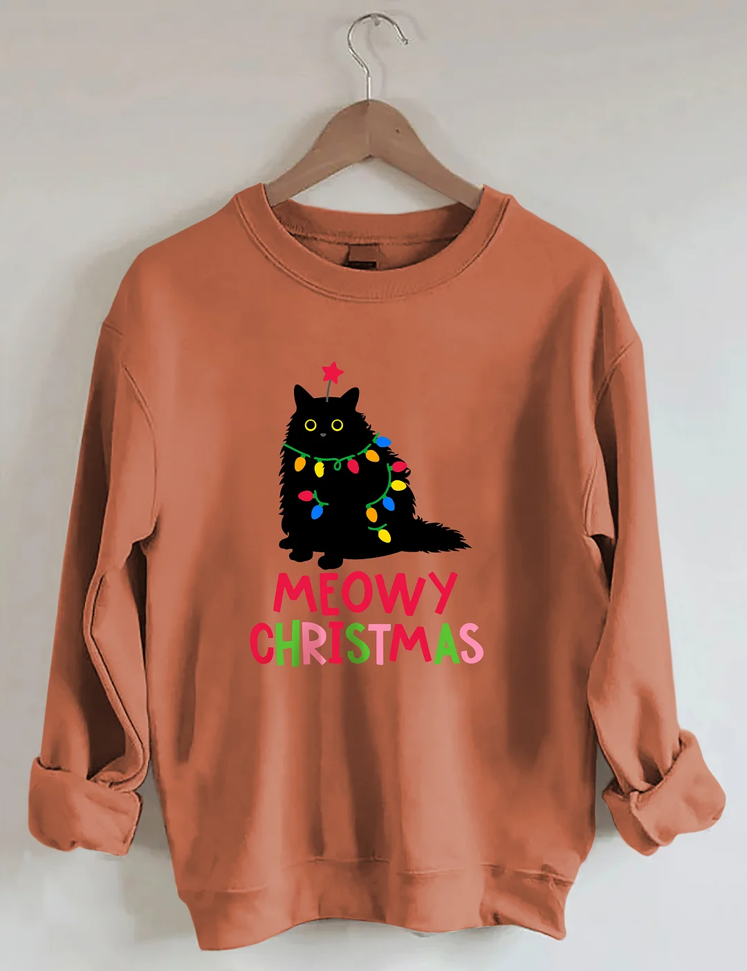 Meowy Christmas Sweatshirt