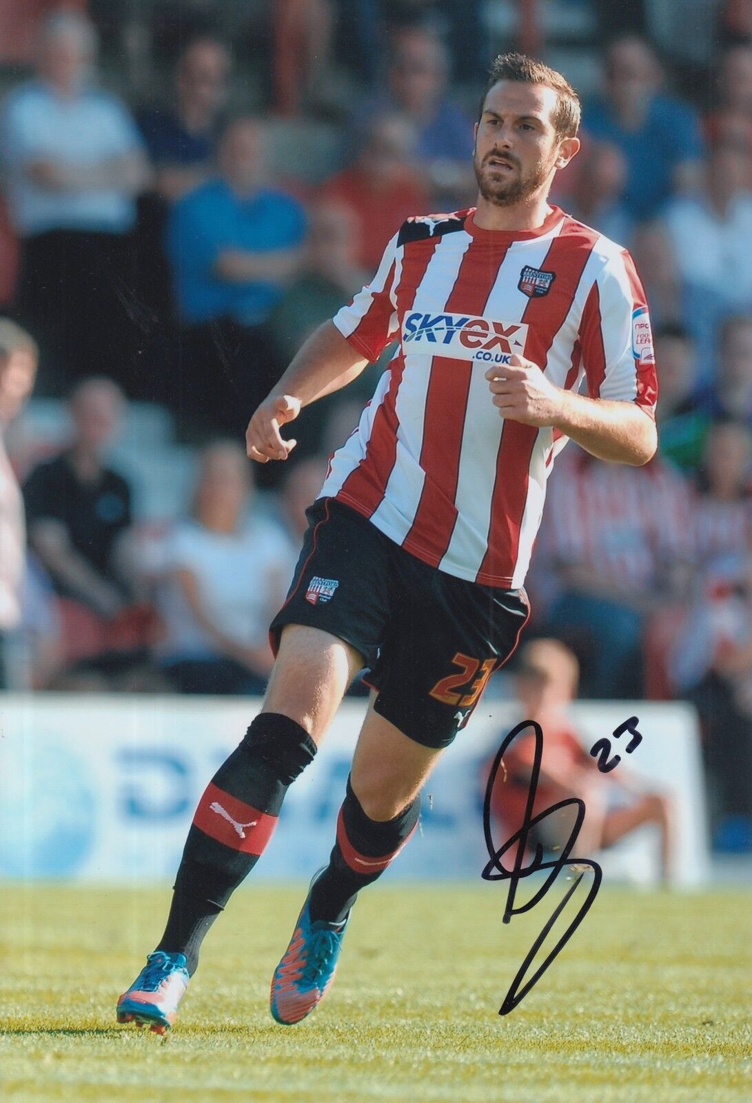 BRENTFORD HAND SIGNED PAUL HAYES 12X8 Photo Poster painting.