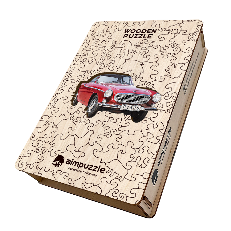 Volvo P1800 Wooden Jigsaw Puzzle