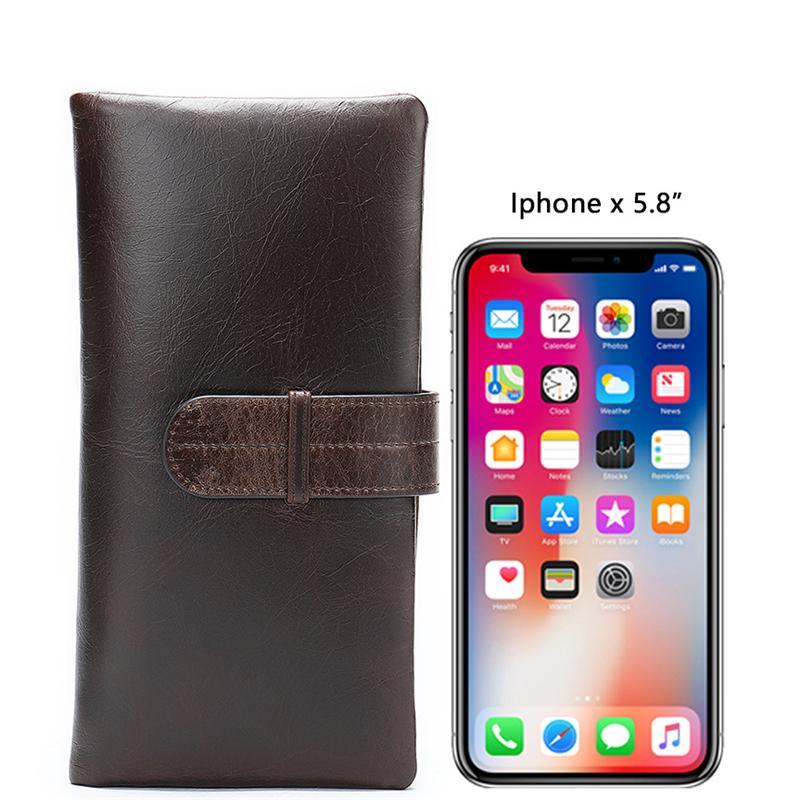 Anti-Theft RFID Blocking Vintage Cash Cards Wallets