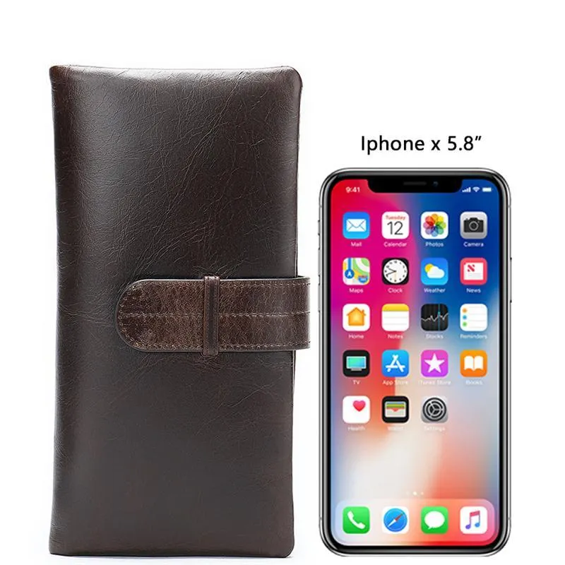 Anti-Theft RFID Blocking Vintage Cash Cards Wallets