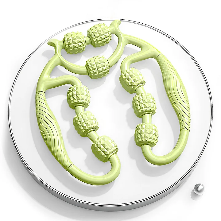 マッサージローラー A9 九輪式レッグマッサージローラー