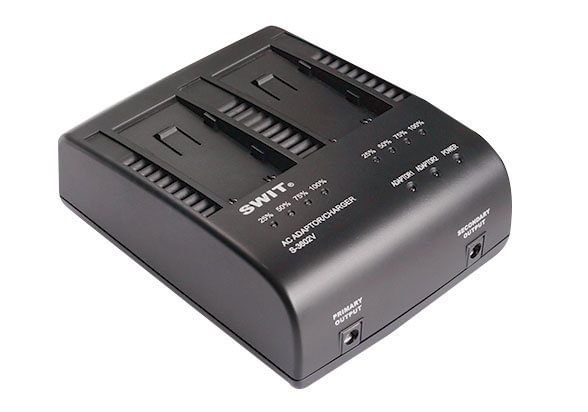 S-3602V 2-ch JVC BN-VF Charger and Adaptor
