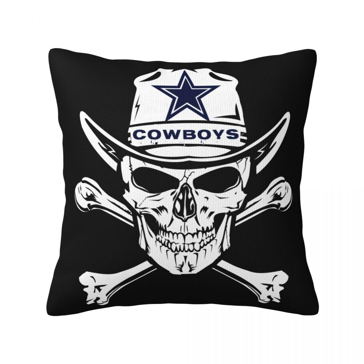 Dallas Cowboys Confederate Skeleton Throw Pillows 18 x 18 inch