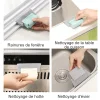 Brosse de Nettoyage Magique pour Rainures de Fen&ecirc;tre et de Porte