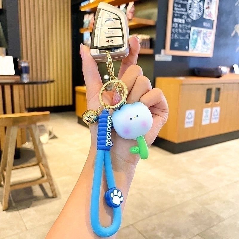 Cute Flower Resin Women’s Keychain