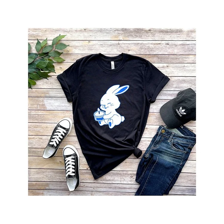 New Jeans Cute Bunny T-shirt
