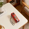 2K Mini Keychain Digital Camera Type-C Charging Retro Small Camcorder with TFT LCD Screen No TF Card for Kids Adults Travel Collectible Gift