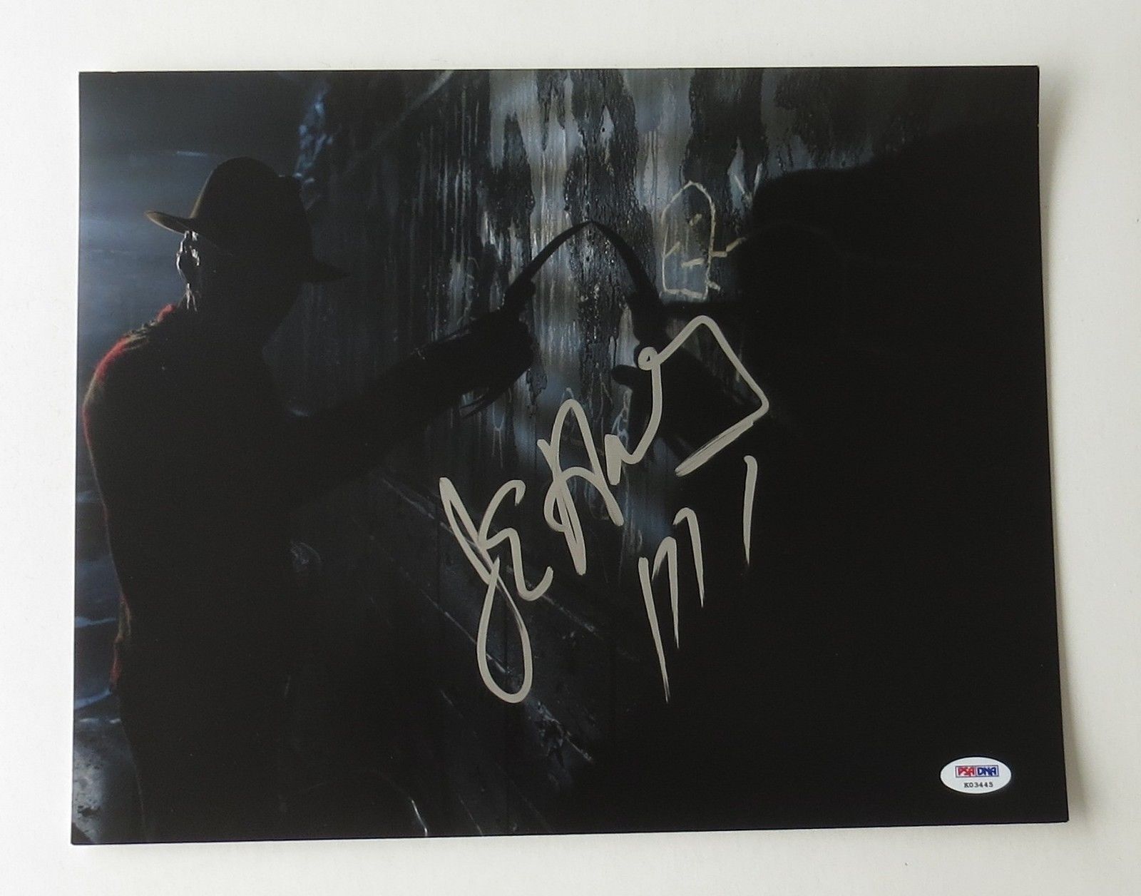 Jackie Earle Haley Signed Nightmare on Elm Street 11x14 Photo Poster painting (PSA/DNA) #K03445