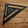 12 Inch Triangle Ruler Metric Angle Ruler Measuring Square Ruler Carpenter Tools