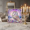 Framed Diamond Painting - Special Shaped - Owl (25x25cm)