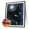 Diamond Painting -5D Full Round Drill Black Cat