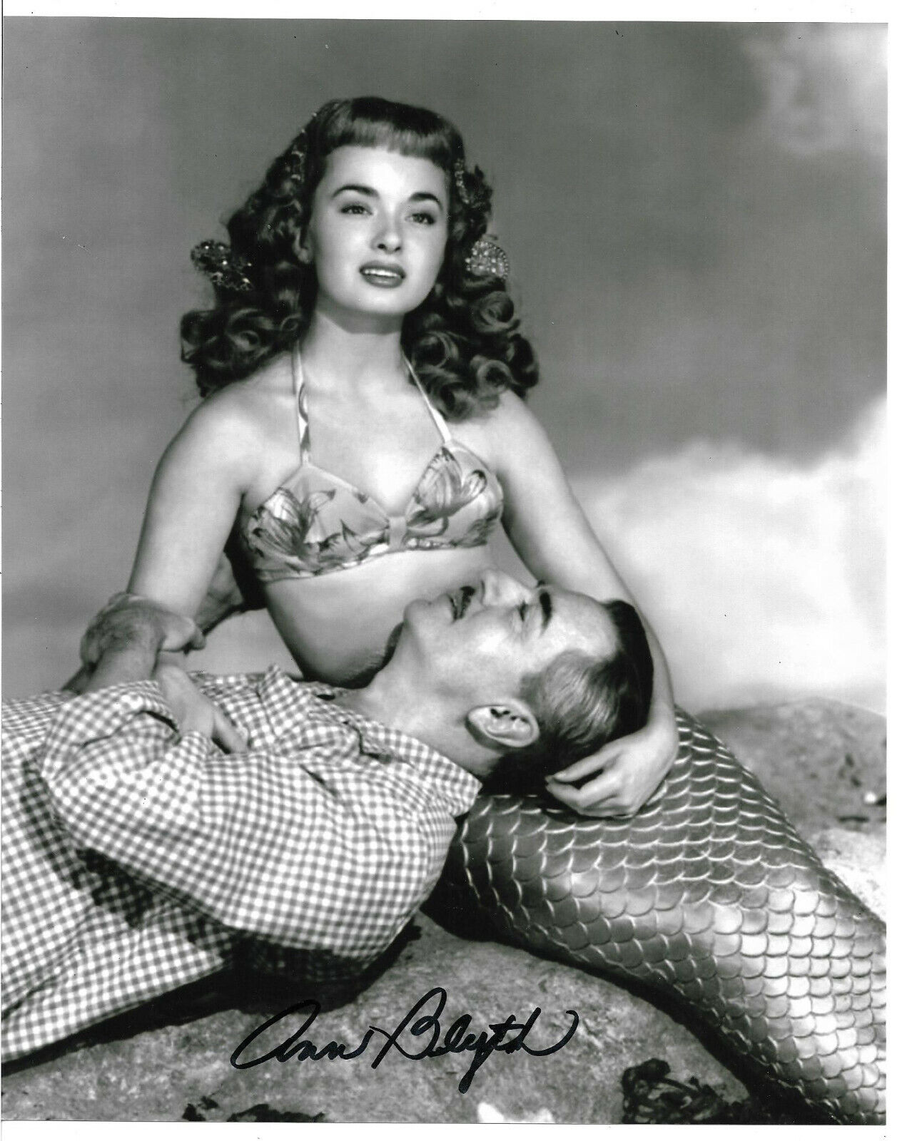 Ann Blyth Authentic Signed 8x10 Photo Poster painting Autographed, Mr. Peabody and the Mermaid