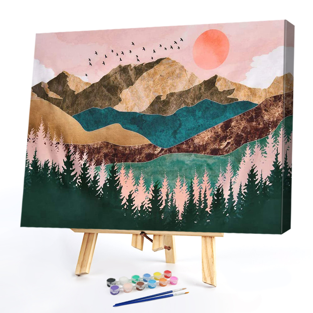 

50*40CM - Paint By Numbers - Sun Jinshan, 501 Original