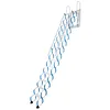 [US Local Warehouse] Ceiling Mount Attic Ladder Hidden Retractable Loft Ladder W/Pull Rod (Blue)