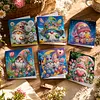 6pcs Diamond Painting Goblin Greeting Card Kits with Envelopes for Family Friend Gifts