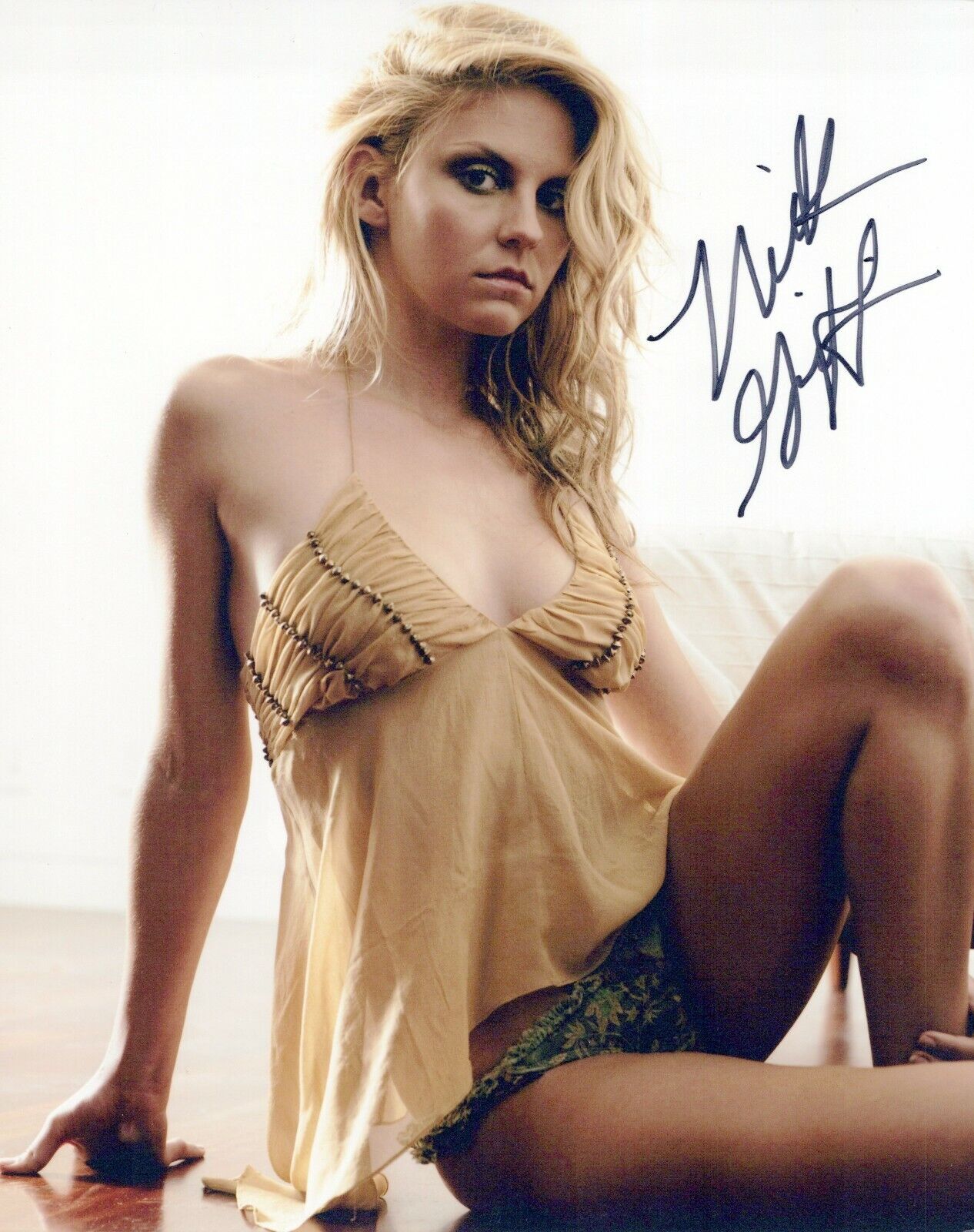 Nikki Griffin glamour shot autographed Photo Poster painting signed 8x10 #6