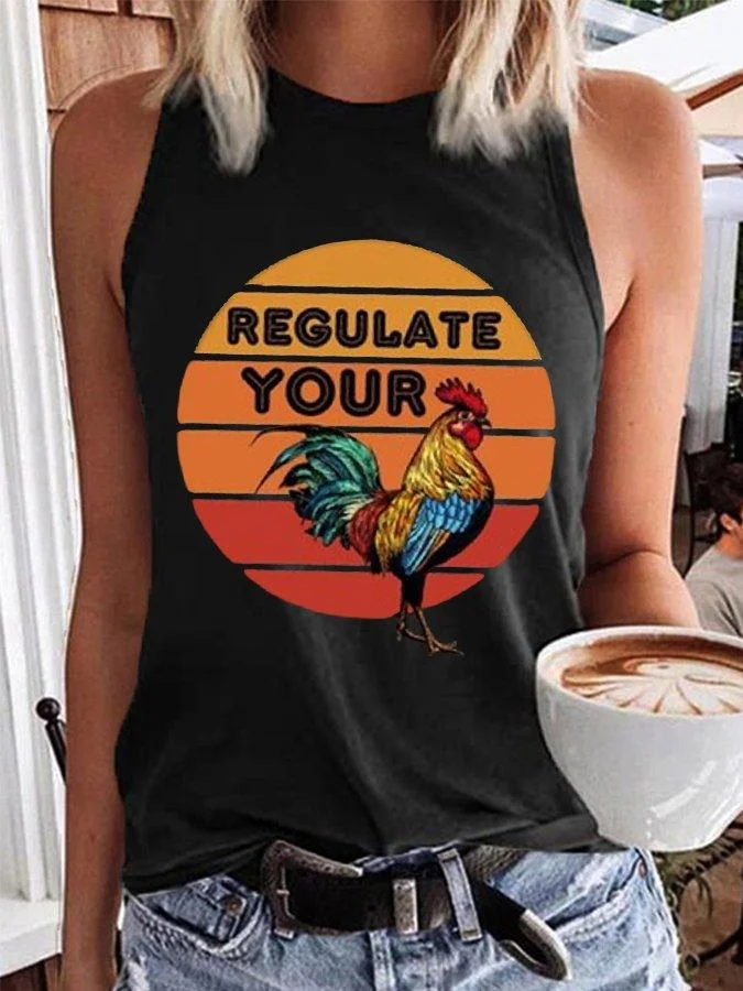 Women's The ORIGINAL Regulate Your C*ck, Abortion Is Healthcare Sleeveless Tee