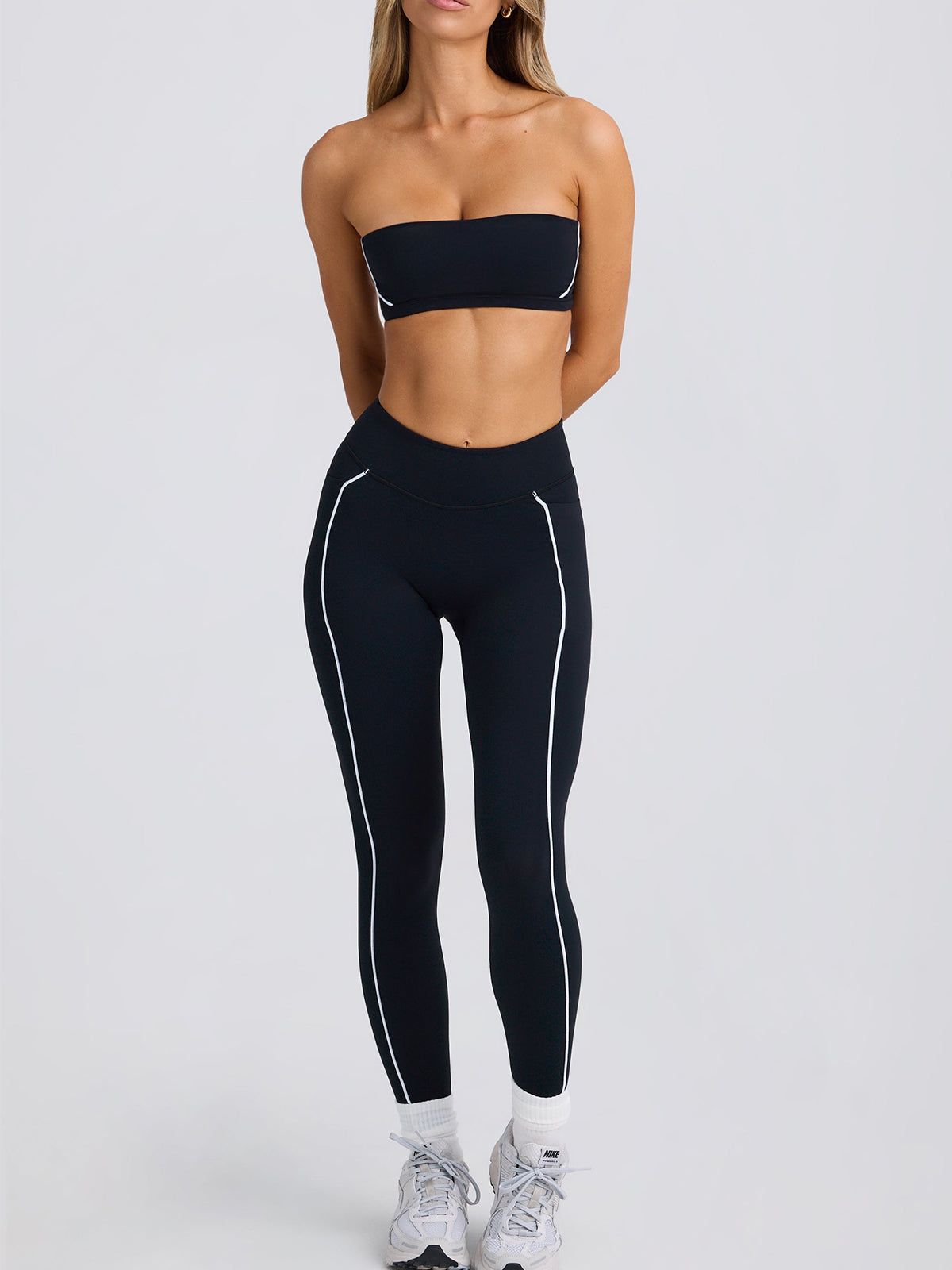 Contrast Piping Matching Set