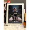Squatting Chun-Li Decorative Painting - Street Fighter - Xingkong Studio