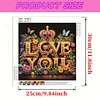 Love - Crystal Rhinestone Diamond Painting