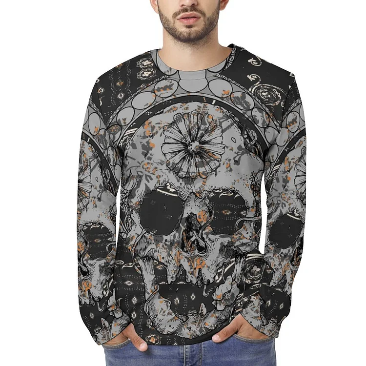 Full Print Long Sleeve T Shirt 3