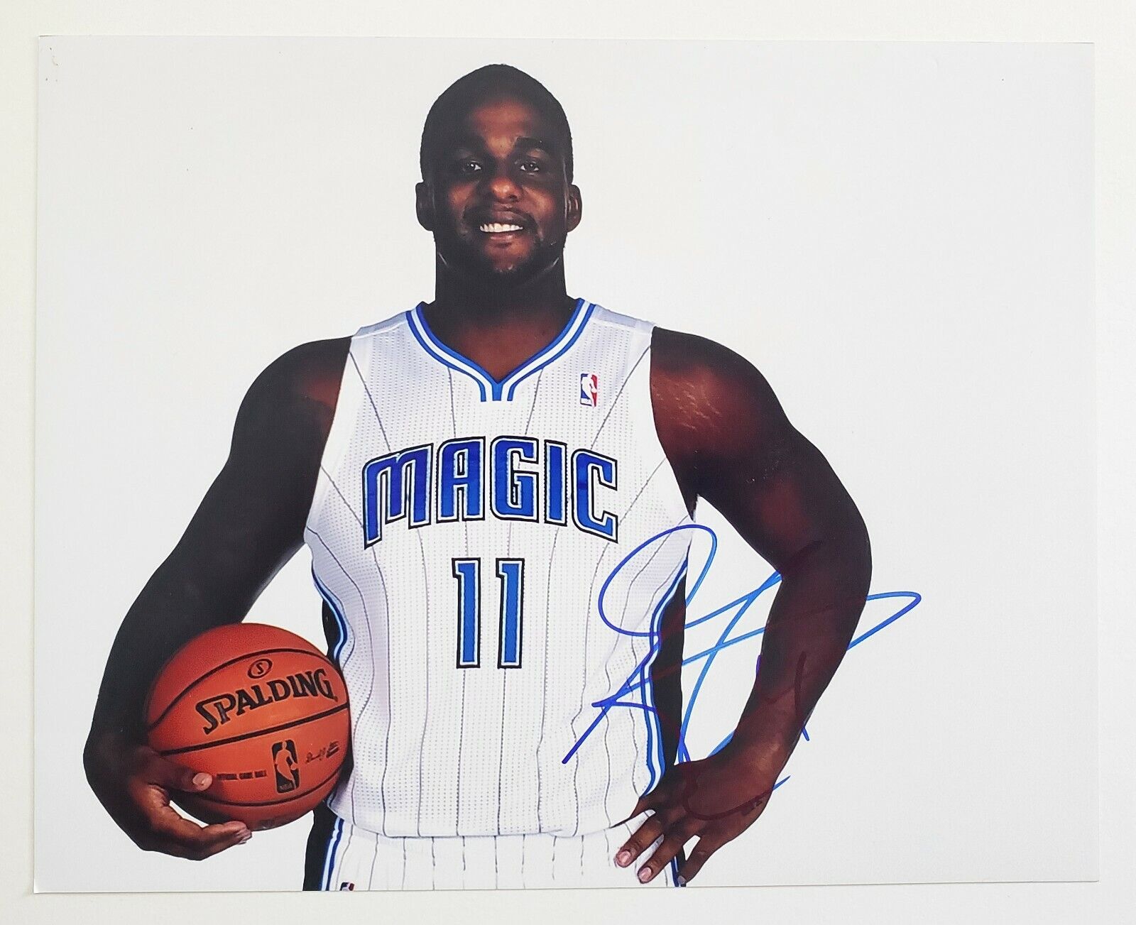 Glen Davis Signed 8x10 Photo Poster painting NBA Orlando Magic Boson Celtics RAD