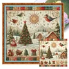 (Multi-Style) Christmas-11CT Stamped Cross Stitch 50*50cm
