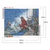 Diamond Painting -DIY Round Dril Santa Claus(50*40 CM)