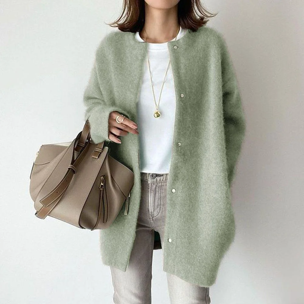 Uforever21 Korean Style Light Green Sweaters Women's Clothing Fall Cardigans Outerwear Retro Knitted Tops Jacket Fall 2023 Women Clothing