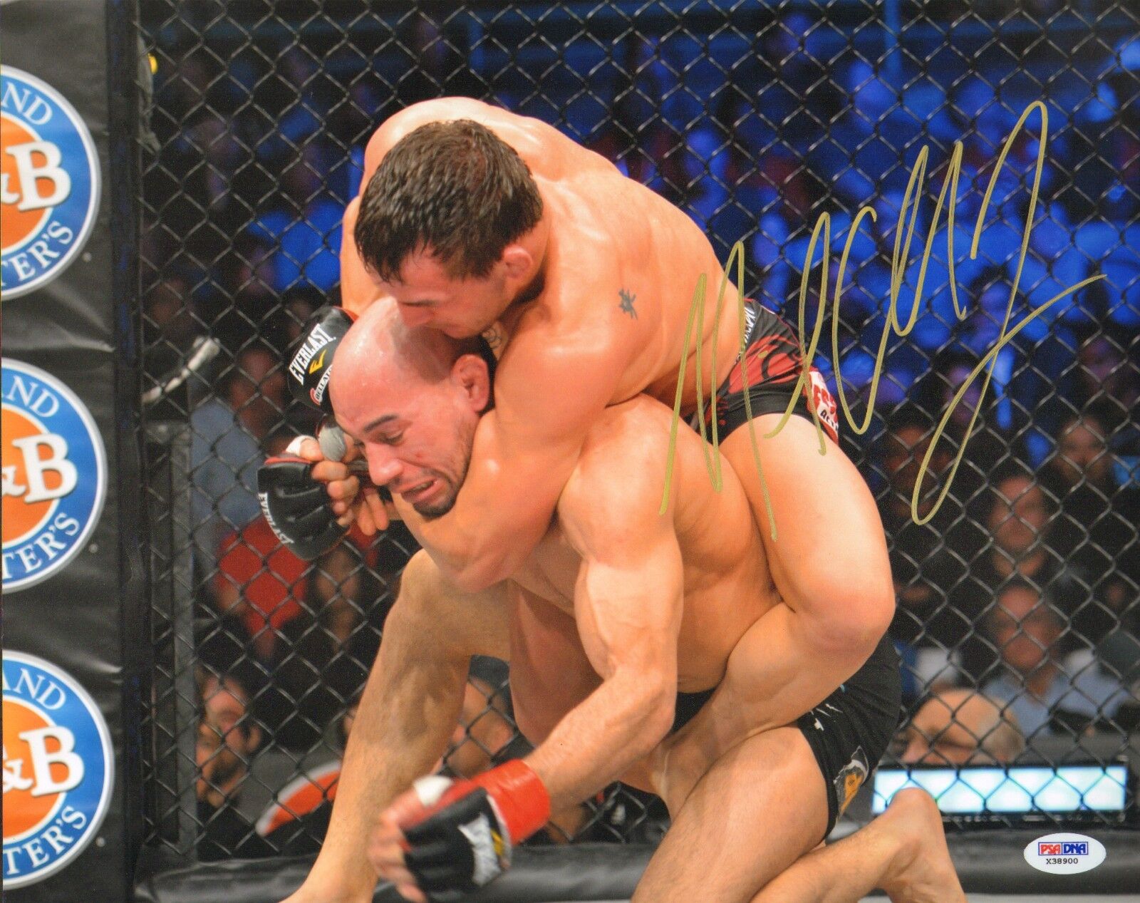 Michael Chandler Signed 11x14 Photo Poster painting PSA/DNA COA Bellator StrikeForce UFC Auto'd