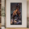 (40*80cm)Horse - Round Partial AB Drill Diamond Painting