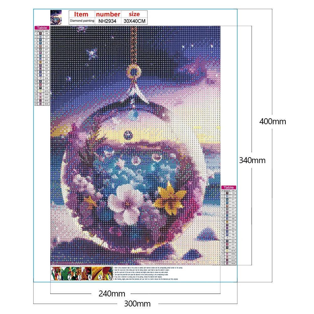 Diamond Painting - Full Round Drill - Flower Beach(30*40cm)