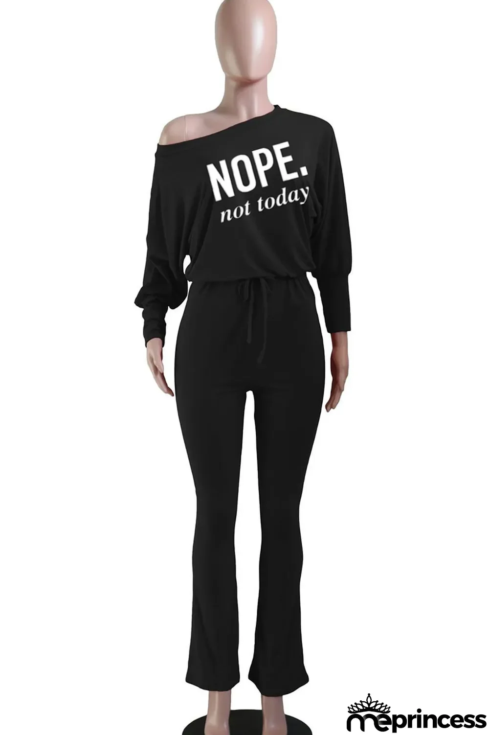 Grey Casual Print Split Joint Oblique Collar Regular Jumpsuits