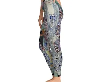 Pornhint Designer JOYFUL Japanese Art Stretchy Leggings