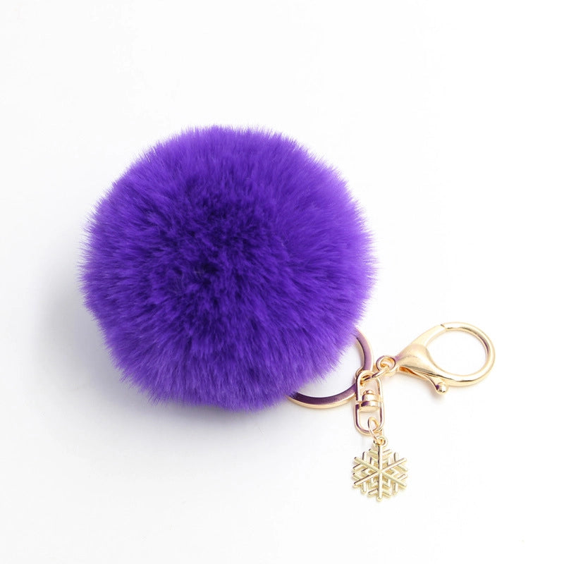 Plush Round Bag Charms