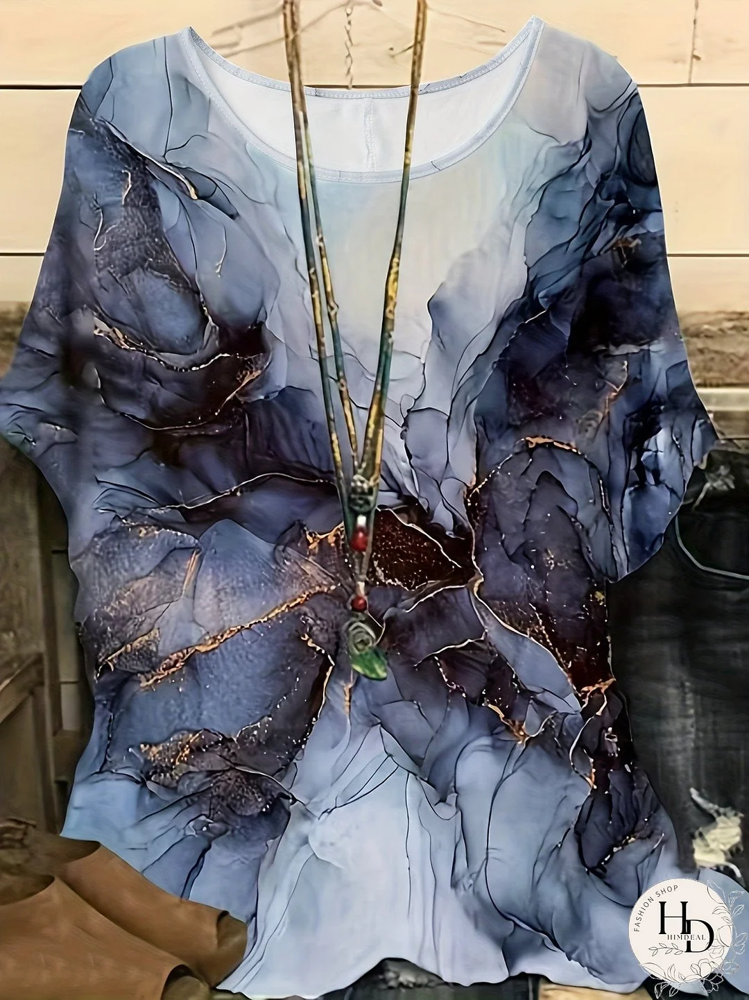 Women's Loose-Fitting Long Sleeve T-Shirt