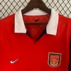 1998-1999 Retro Long Sleeve Arsenal Home Football Shirt 1:1 Thai Quality
