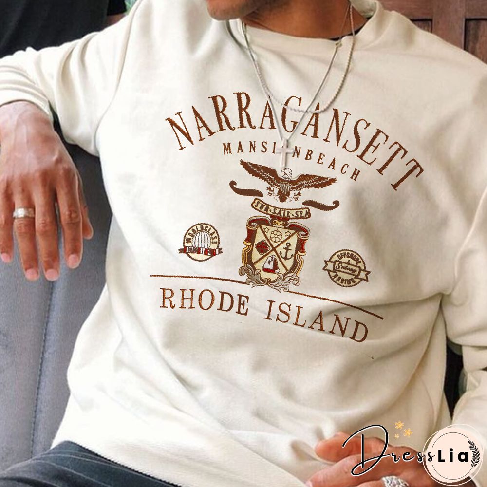 Retro Men's Island Crew Neck Sweater